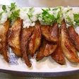 脂を落としてカリカリな 豚トロ焼き