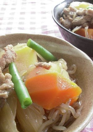 母の味。おいしい肉じゃが。-レシピのメイン写真
