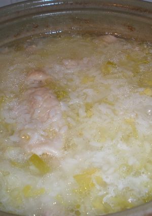 生姜＆ネギたっぷり鶏雑炊-レシピのメイン写真