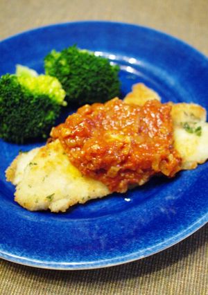 クリスマス！ササミの香草パン粉チーズ焼き-レシピのメイン写真