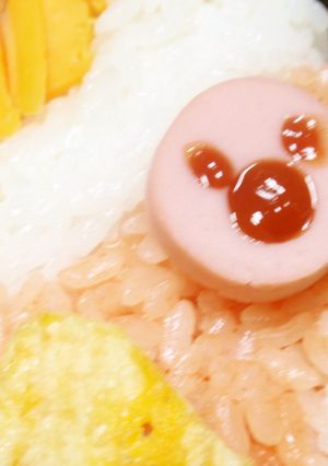 簡単！！隠れミッキー❤キャラ弁-レシピのメイン写真