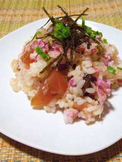 菊花と鰹の混ぜご飯-レシピのメイン写真