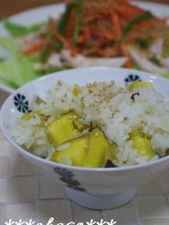 @さつまいもご飯@-レシピのメイン写真