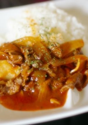 ハッシュドビーフ(ハヤシライス)-レシピのメイン写真