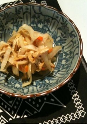 ❤大根の皮で炒め煮❤-レシピのメイン写真