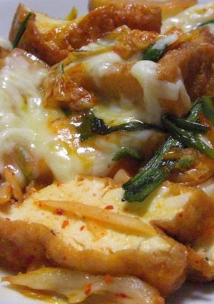ニラキムチーズ厚揚げ-レシピのメイン写真