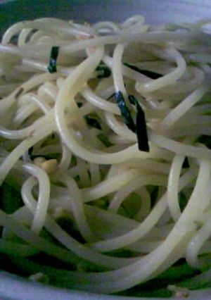 ゆでまぜパスタ-レシピのメイン写真