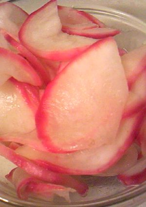 赤かぶの酢と昆布茶の漬物-レシピのメイン写真