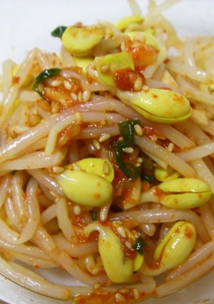 韓国豆もやしの和え物　コンナムルムッチム-レシピのメイン写真