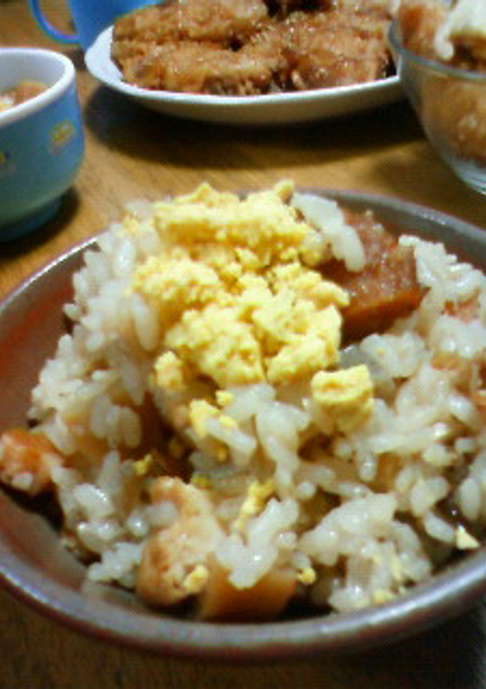 おいしいおでんで　炊き込みご飯。-レシピのメイン写真