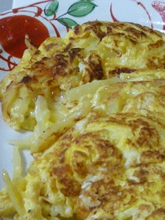 チーズとポテトの玉子焼き-レシピのメイン写真