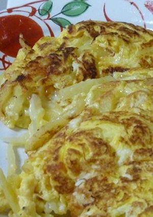 チーズとポテトの玉子焼き-レシピのメイン写真