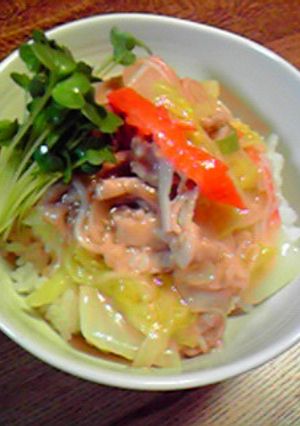 臨機応変(*‾ｍ‾)ノ彡中華丼♪-レシピのメイン写真
