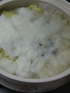 白菜たっぷりおろし鍋♪-レシピのメイン写真