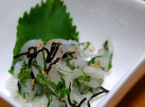 簡単おつまみ＊和えるだけ＊のイカ刺し-レシピのメイン写真