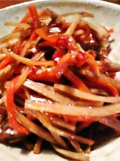 多摩田舎風〜定番きんぴらごぼう-レシピのメイン写真