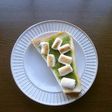 おやつトースト☆抹茶ラテ+マシュマロ
