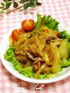 簡単♪豚肉と玉ねぎのカレーマヨ炒め-レシピのメイン写真