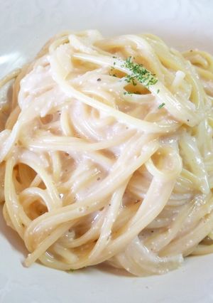 濃厚たらこクリームパスタ(▰˘◡˘▰)-レシピのメイン写真