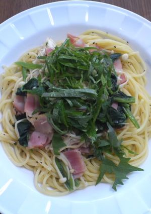さっぱりレモンバターのパスタ-レシピのメイン写真