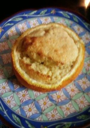 牛乳とゆずで作るスフレチーズケーキ-レシピのメイン写真