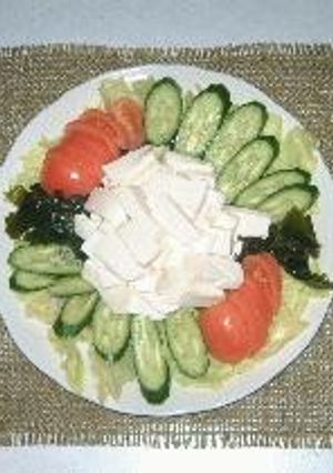 豆腐サラダ-レシピのメイン写真