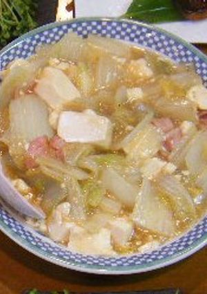白菜と豆腐の中華風あんかけ-レシピのメイン写真