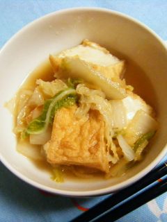 厚揚げと白菜のあっさり煮-レシピのメイン写真