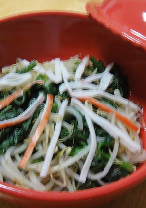 レンジで簡単☆冷やし中華のタレでサラダ☆-レシピのメイン写真