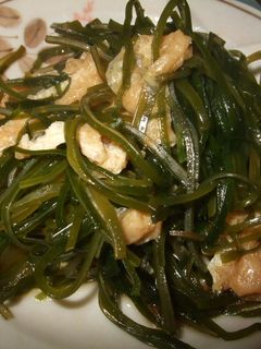 切り昆布と油揚げのさっと煮物-レシピのメイン写真