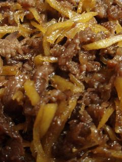 生姜と牛肉の佃煮~すき焼きのたれ~-レシピのメイン写真