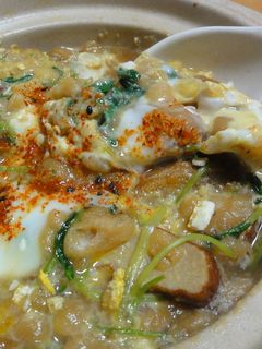 さつま揚げと三つ葉の玉子とじ-レシピのメイン写真