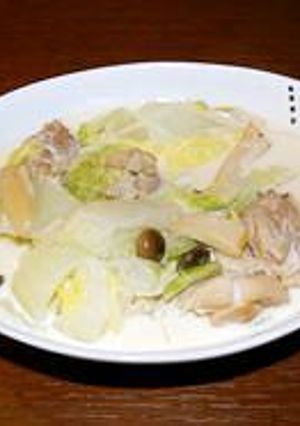 乳アレルギーのための☆白菜のクリーム煮♪-レシピのメイン写真