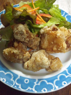 鶏モモの簡単塩唐揚げ-レシピのメイン写真