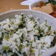 にんじんのはっぱご飯