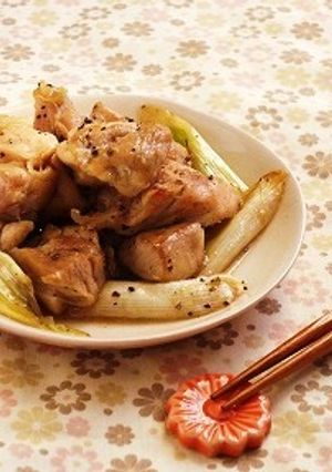 10分でおつまみ★鶏とねぎの塩炒め-レシピのメイン写真