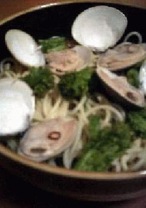 パスタ・ハマグリ＋菜の花-レシピのメイン写真