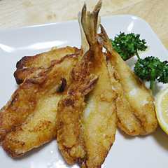 รูปของ 居酒屋メニュー☆ふぐの唐揚げ（一夜干し）