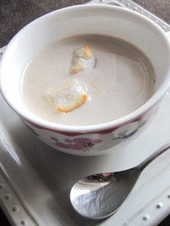 ホットでほっと♪ 豆乳おしるこ-レシピのメイン写真