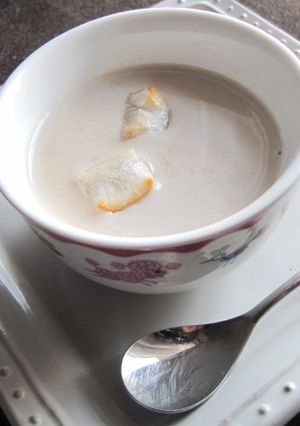 ホットでほっと♪ 豆乳おしるこ-レシピのメイン写真
