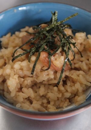 梅しょうが炊き込みご飯-レシピのメイン写真