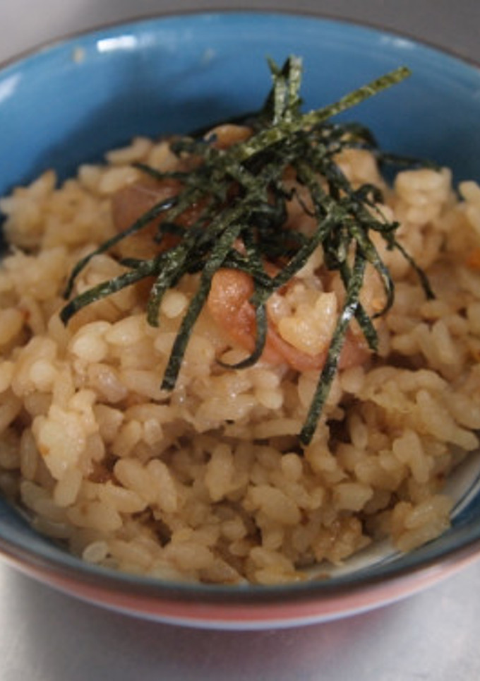 梅しょうが炊き込みご飯-レシピのメイン写真