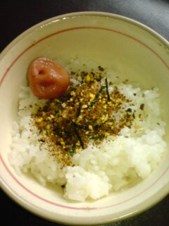 お手軽に。かつお梅ごはん-レシピのメイン写真