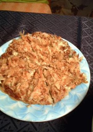 ダイエットに、お好み焼き風蓮根餅-レシピのメイン写真