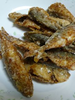 鯵のからあげ 下味は1:1-レシピのメイン写真