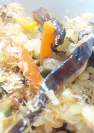白米で美味しくヘルシー❀山菜ご飯❀２合用-レシピのメイン写真