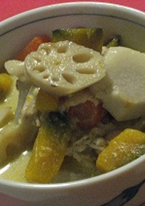 根菜たっぷりカミカミ豆乳スープ★-レシピのメイン写真