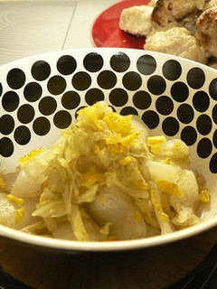 ルクエで白菜のゆず甘酢和え-レシピのメイン写真