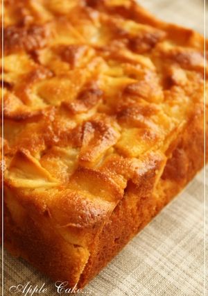 りんごのしっとりケーキ-レシピのメイン写真