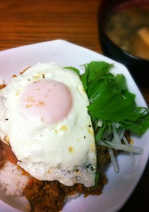 ドライカレー-レシピのメイン写真